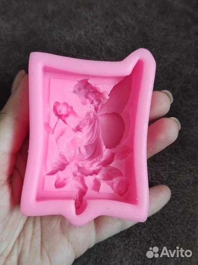 Форма силиконовая для мыла фея