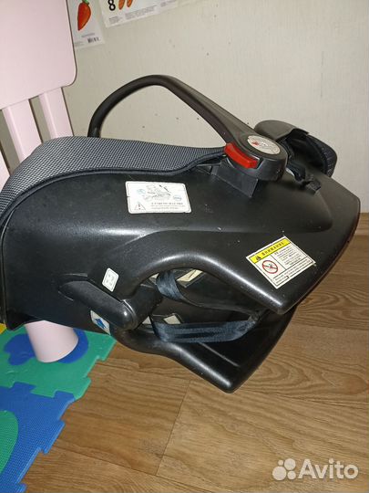 Детская автолюлька Мишутка до 9 кг