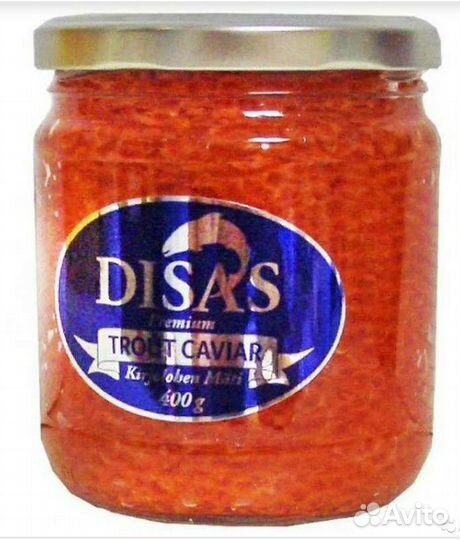 Семга и икра красная форели