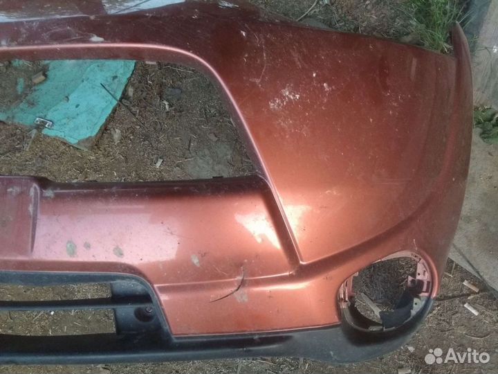 Передний бампер mitsubishi outlander 3