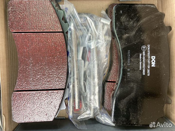 Тормозные колодки ман