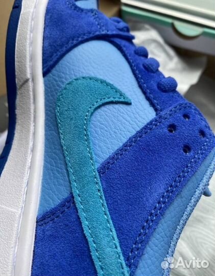 Nike SB Dunk Low Blue Raspberry кроссовки