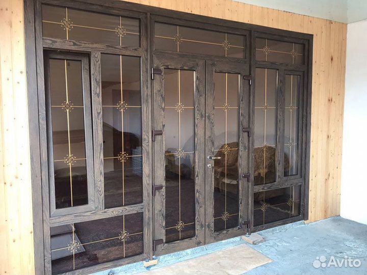 Пластиковые Витражи 400х290 58