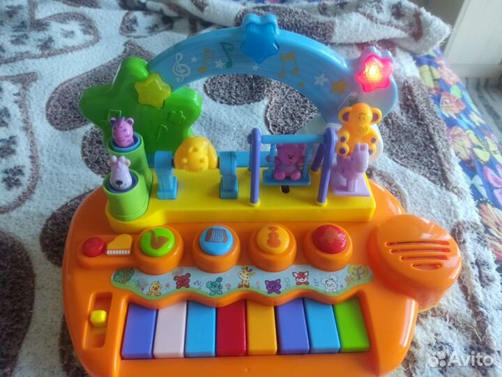 Детское Пианино Жирафик