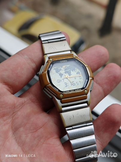Часы Casio Twincept ABX-56 Винтаж Япония