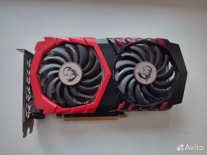 Видеокарта MSI geforce GTX 1050 ti gaming X 4G