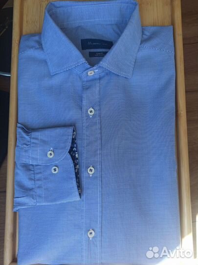 Рубашка мужская Massimo Dutti slim FIT XL