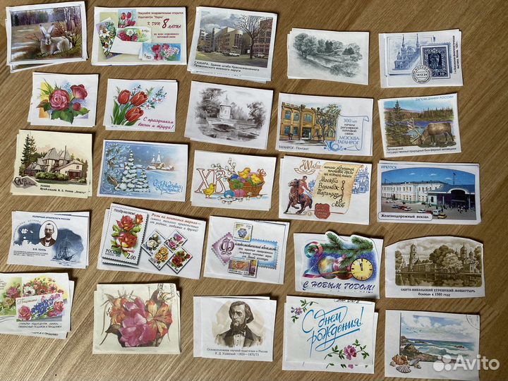 Картинки с почтовых конвертов