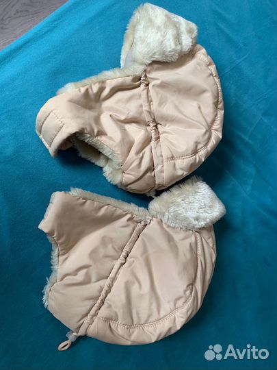 Шапка-ушанка шлем 54 carpoli 2 шт