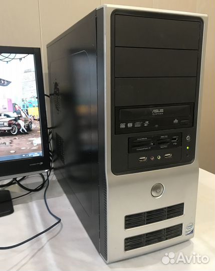 BenQ 19, Intel E4300, 9500 GT, Озу 3 GB, HDD 320GB
