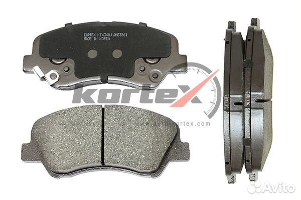 Колодки тормозные hyundai solaris 17- перед. KT