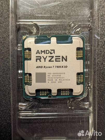 AMD Ryzen 7 7800Х3D, новый
