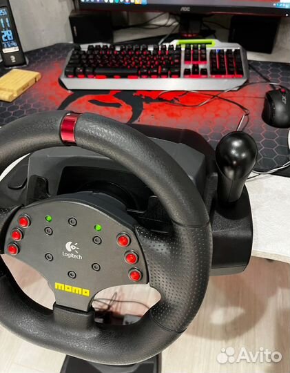 Logitech momo racing 900 градусов