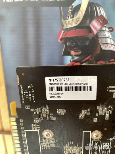 Ninja GTX 750 Ti 2 Гб gddr5