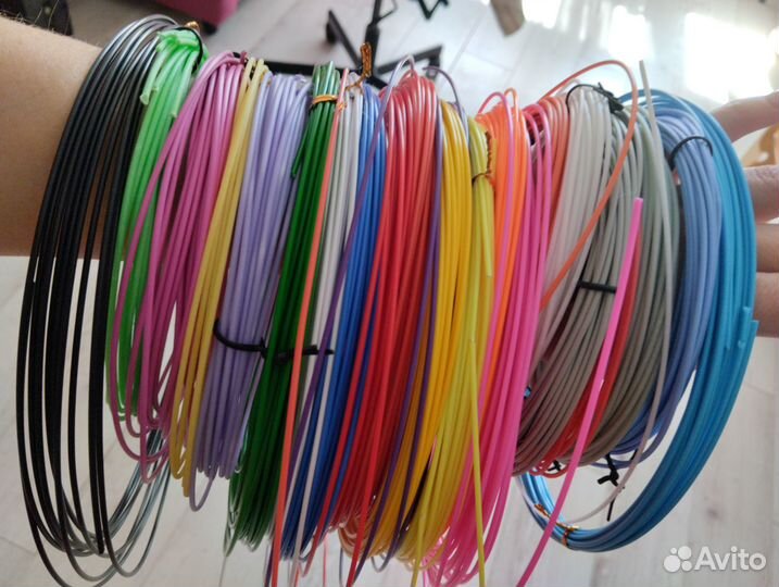 Стержни для 3d ручки авс