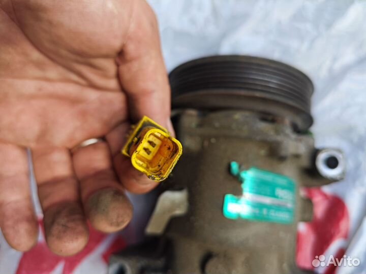 Компрессор кондиционера, Гур Пежо 307, 206