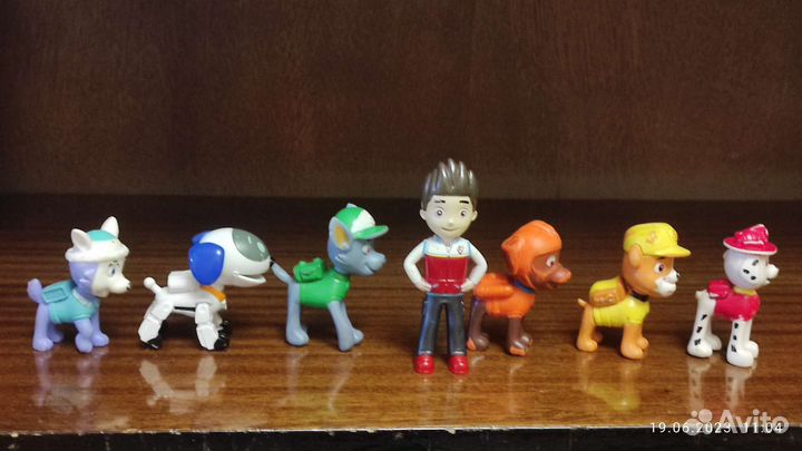 Набор игрушек щенячий патруль