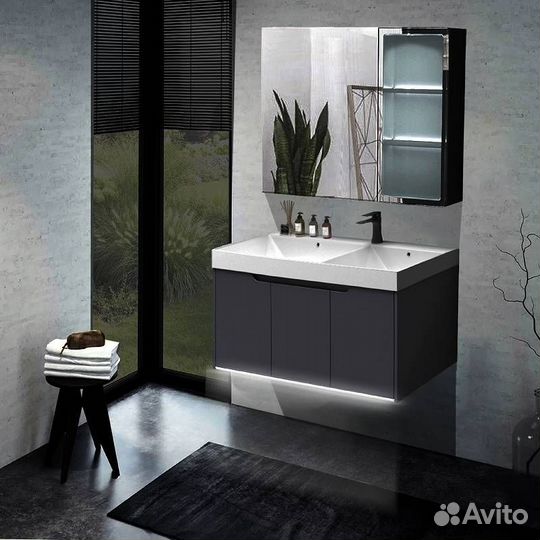 Мебель для ванной Cerutti Spa Maiella 90 серый