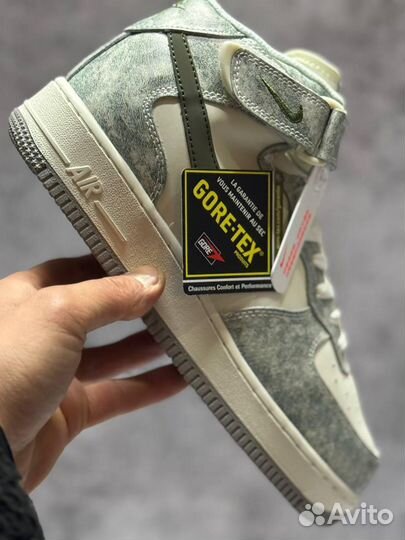 Кроссовки Nike Air Force 1 High зимние (Арт.51515)