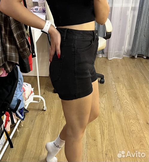 Джинсовые шорты 40