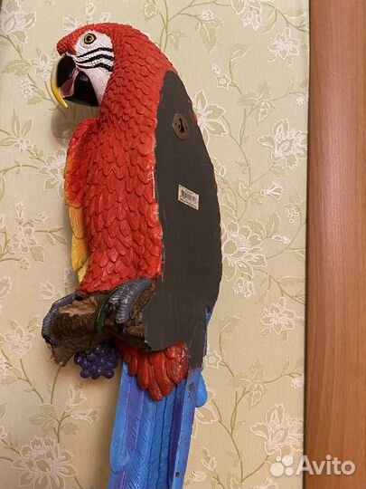 Фигура Попугай настенная