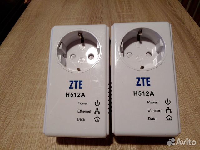 Комплект PLC адаптеров ZTE H512A