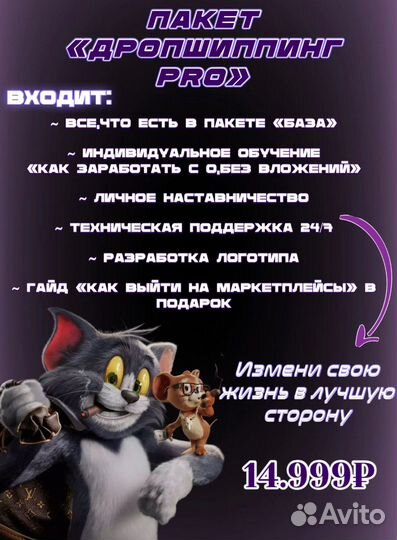 Готовый бизнес/дропшиппинг