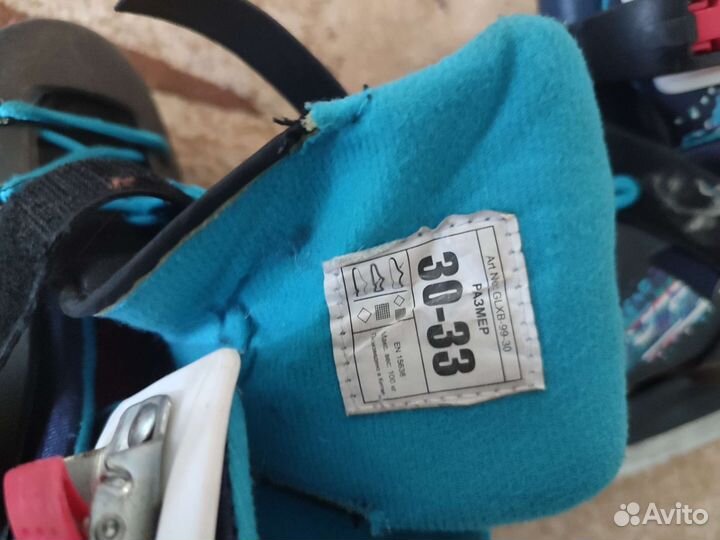 Коньки детские раздвижные