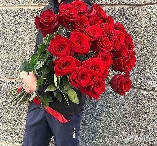 Высокие розы Букеты с доставкой