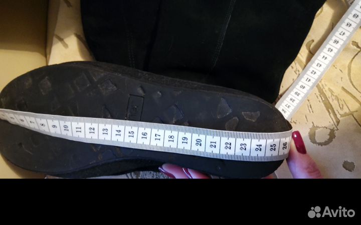 Сапоги зимние женские 39