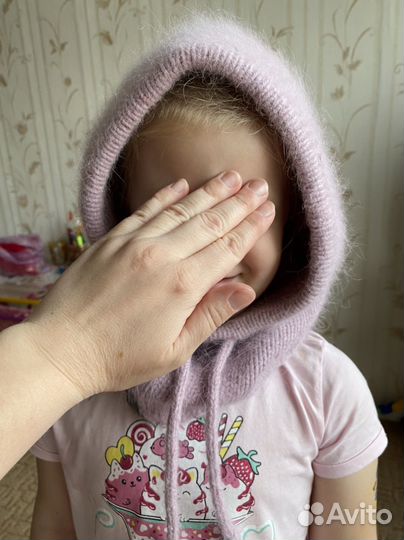 Капор женский из пуха норки