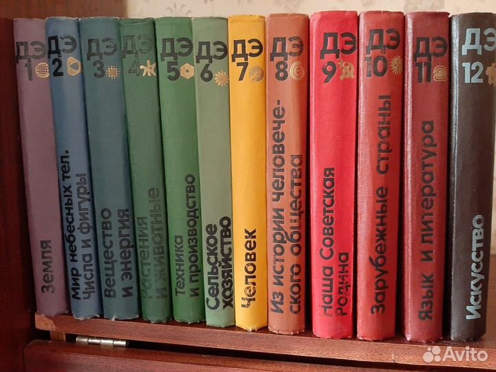 Детская энциклопедия СССР 12 томов