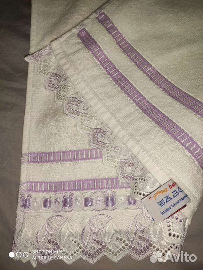 Махровые полотенца новые