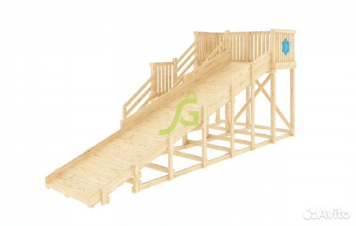 Зимняя горка 