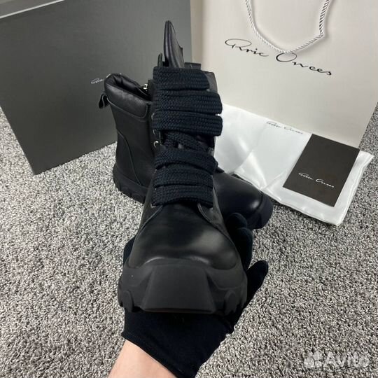 Rick owens bozo tractor boots jumbo