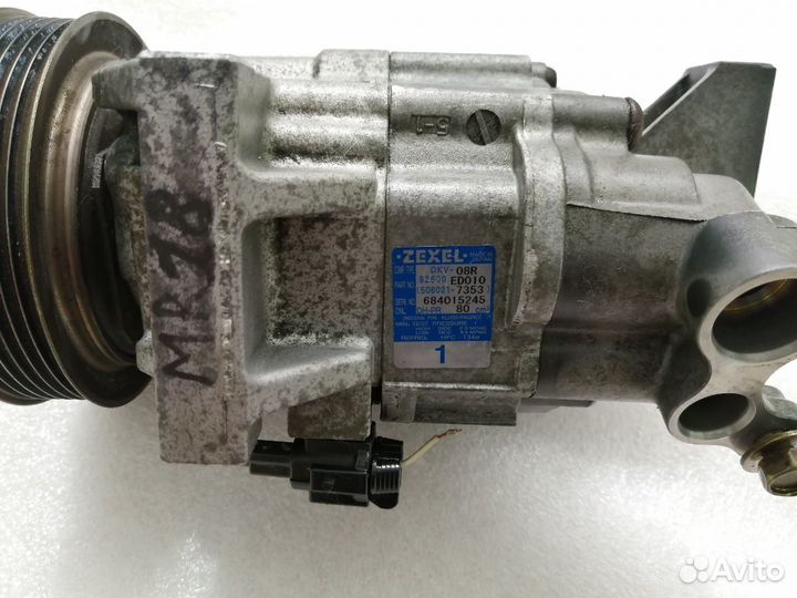 Компрессор кондиционера 92600ED010 Nissan MR18DE