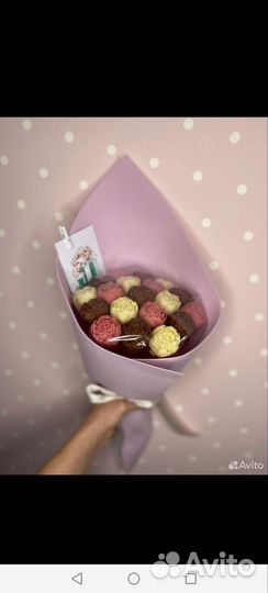 Шоколадный букет, цветы из шоколада