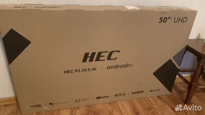 Телевизор HEC R1 50 s 4k