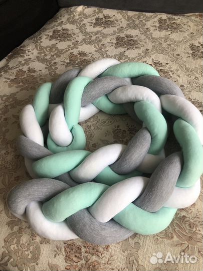 Бортик косичка