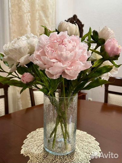 Пионы букет