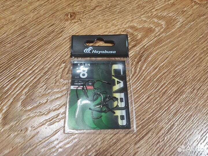 Карповые крючки Hayabusa