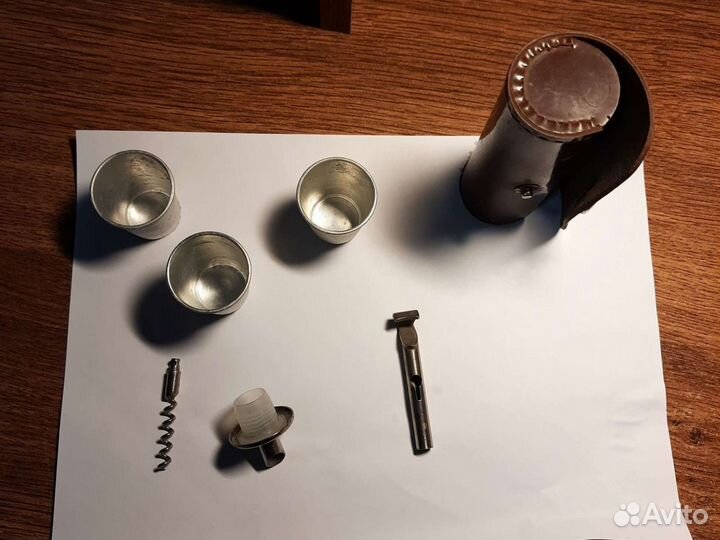 Дорожный набор для туриста времен СССР В футляре