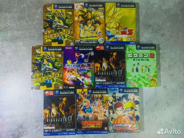 Игры на Nintendo Game Cube (GC Япония)