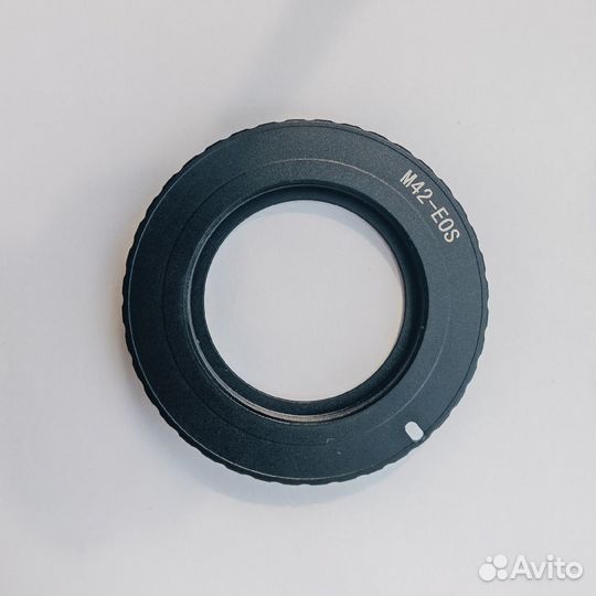 Переходник адаптер m42 to Canon EOS, чип v10