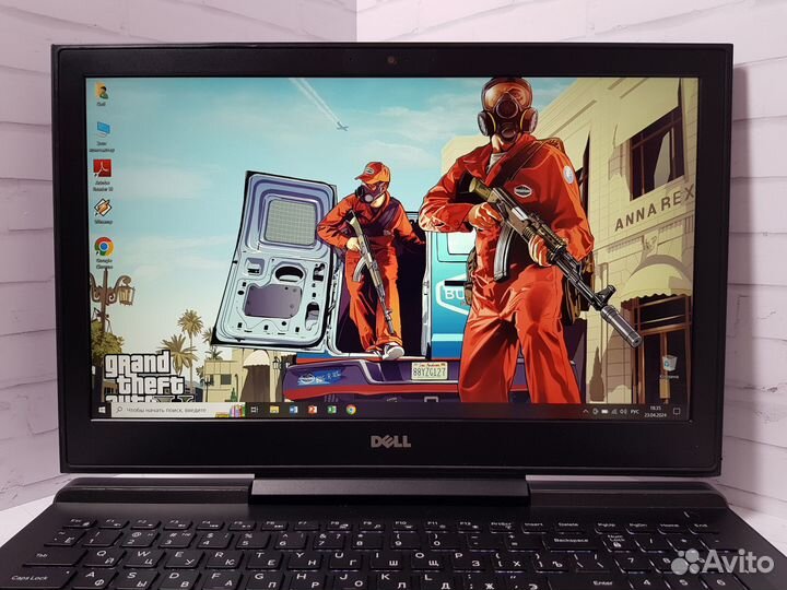 Игровой ноутбук Dell 4ядра/2видеокарты/16Gb/SSD