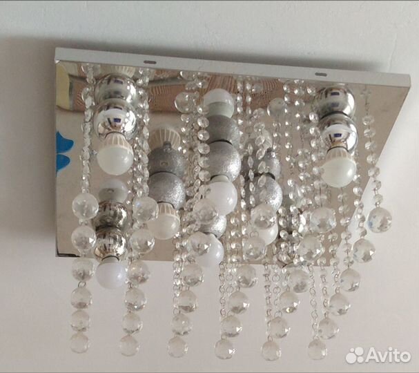 Люстра потолочная бу