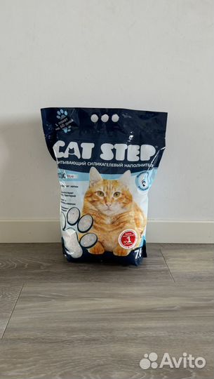 Наполнитель силикагелевый Cat Step 7,6л