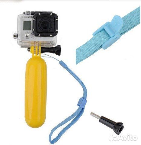 Ручка поплавок для экшн-камер sjcam/gopro/xiaomi