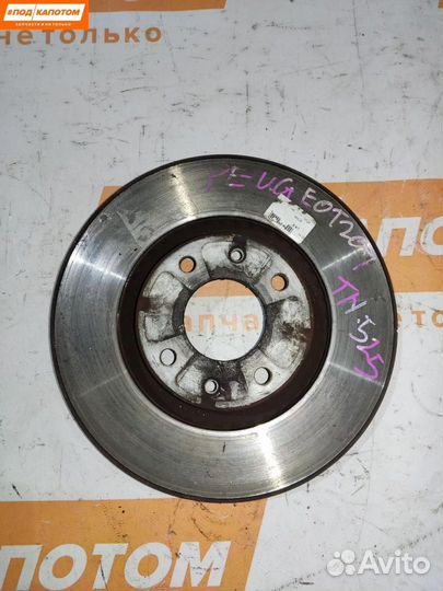 Диск тормозной передний Peugeot 207 рест. 2010