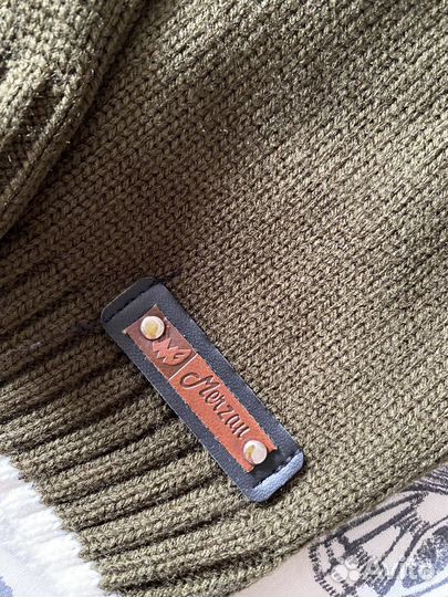 Детский свитер теплый утепленный зимний